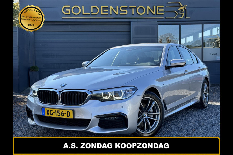 BMW 5 Serie 520i High Executive M-Pakket Alcantara,Navi,Camera,Cruise,Clima,2e Eigenaar,N.A.P,A,BTW Auto