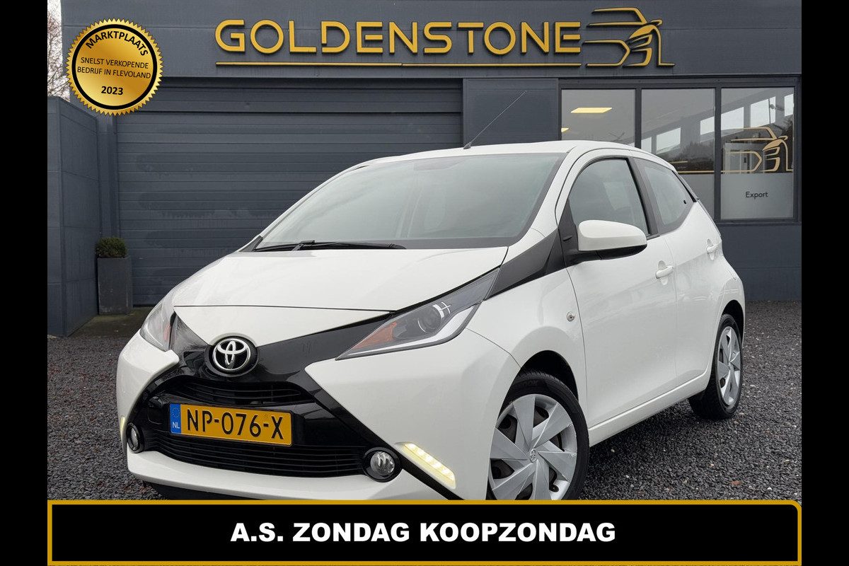 Toyota Aygo 1.0 VVT-i x-play 2e Eigenaar,Navi,Airco,Cruise,Camera,Elek Ramen,N.A.P,APK tot 03-2025