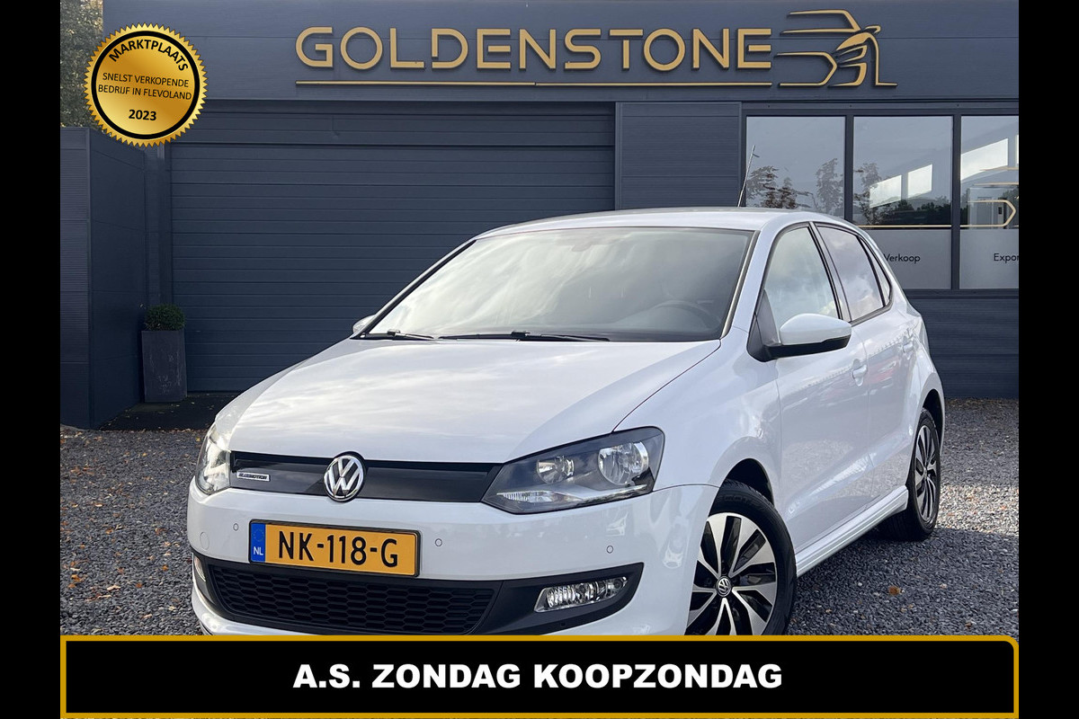 Volkswagen Polo 1.0 BlueMotion Connected Series Navi,Airco,Cruise,PDC V+A,Bluetooth,N.A.P,APK bij Aflevering