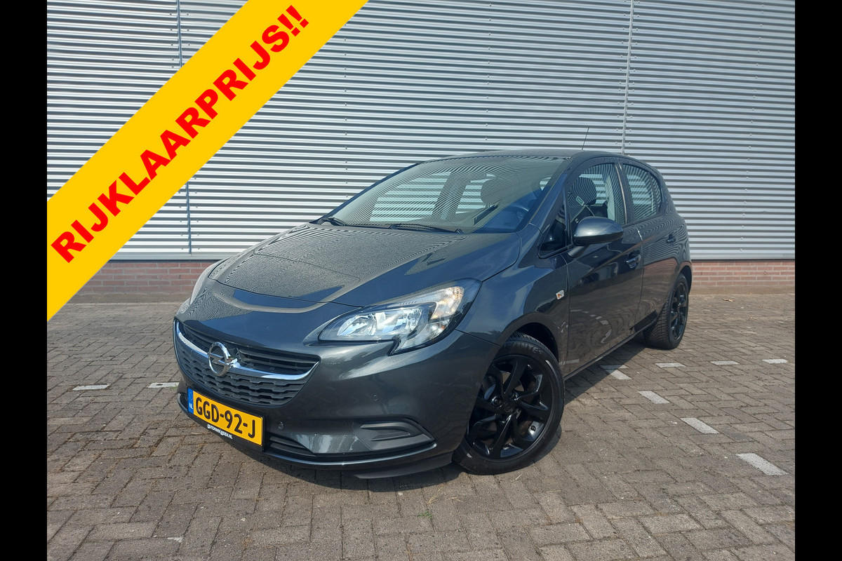 Opel Corsa 1.4 Edition Automaat, airco,cruise,stuur/stoelverwarming,parkeersensoren,