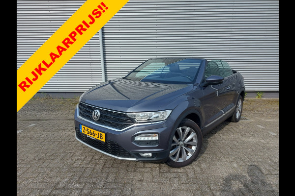 Volkswagen T-Roc Cabrio 1.5 TSI Style Automaat, Carplay/Audio/Navigatie, stoelverwarming,