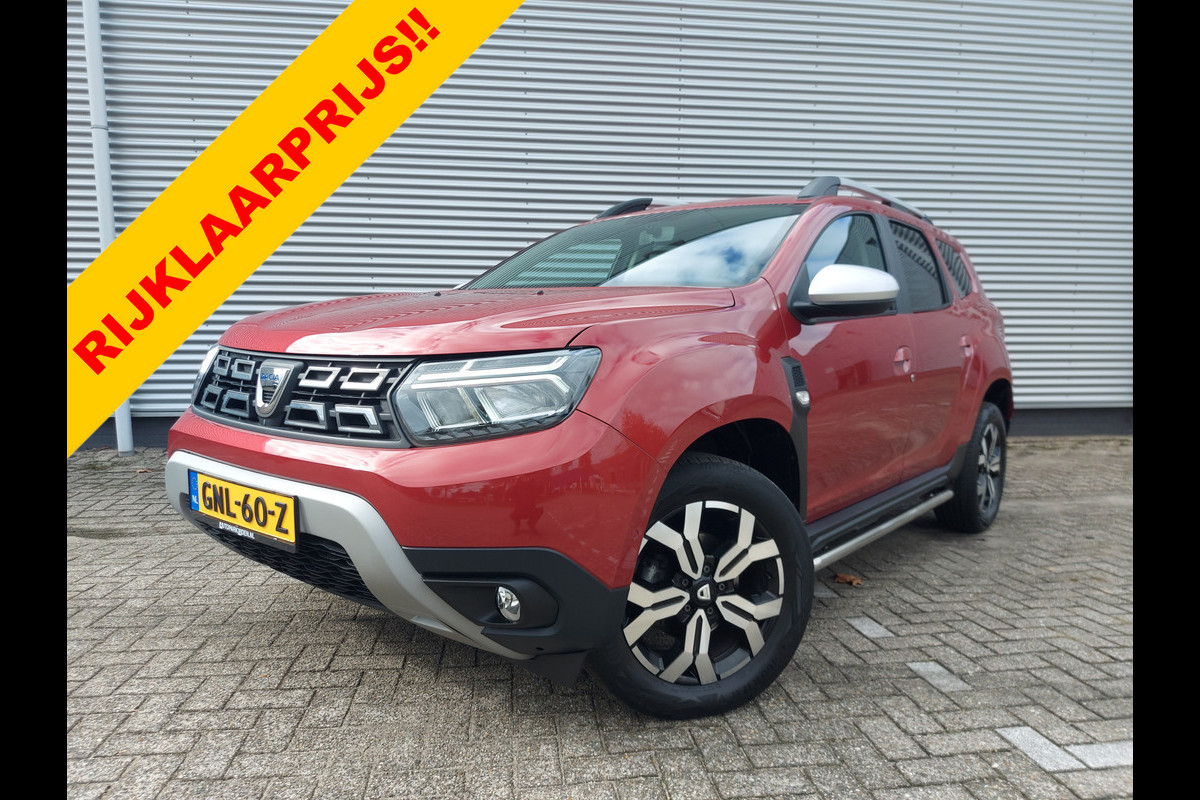 Dacia Duster 1.3 TCe 150PK Prestige Automaat, airco,cruise,navigatie,360 camera,parkeersensoren,