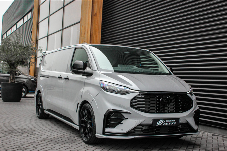 Ford Transit Custom 320 2.0 TDCI L2H1 MS-RT 2024 BPM VRIJ / KUIPSTOELEN / NAVIGATIE / UNIEK / GREY MATTER / APPLE CARPLAY / FULL