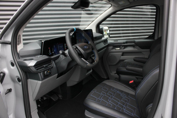 Ford Transit Custom 320 2.0 TDCI L2H1 MS-RT 2024 BPM VRIJ / KUIPSTOELEN / NAVIGATIE / UNIEK / GREY MATTER / APPLE CARPLAY / FULL