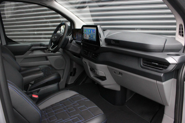 Ford Transit Custom 320 2.0 TDCI L2H1 MS-RT 2024 BPM VRIJ / KUIPSTOELEN / NAVIGATIE / UNIEK / GREY MATTER / APPLE CARPLAY / FULL