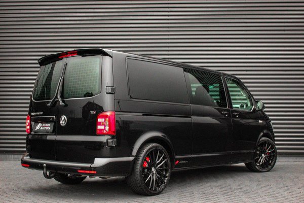 Volkswagen Transporter 2.0 TDI L2H1 DC 150PK JB- EDTION / LEDEREN BEKLEDING / TREKHAAK / APPLE CARPLAY / AIRCO / NIEUWSTAAT / FULL