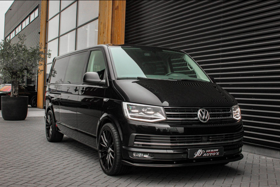 Volkswagen Transporter 2.0 TDI L2H1 DC 150PK JB- EDTION / LEDEREN BEKLEDING / TREKHAAK / APPLE CARPLAY / AIRCO / NIEUWSTAAT / FULL