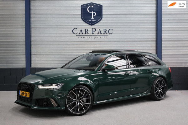 Audi RS6 Avant 4.0 TFSI quattro performance 605+PK Audi Exclusief LED/KERAMISCH/PANO/LEER+S.VERWARMING+VERKOELING/12 MDN GARANTIE!