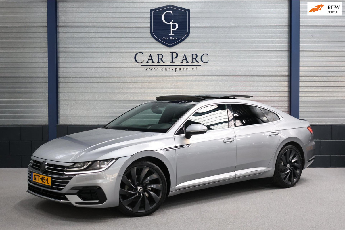 Volkswagen Arteon 2.0 TSI 3x R-line LED/VIRTUAL/PANO/LEER+S.VERWARMING+MASSAGE/KEYLESS/20" LMV/360 CAM/LINE/ACC/12 MDN GARANTIE!