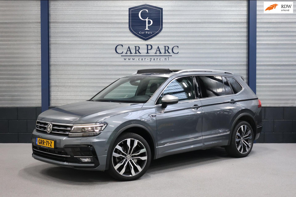 Volkswagen Tiguan Allspace 2.0 TSI 4Motion R-line LED/VIRTUAL/PANO/LEER+S.VERWARMING/HUD/CAM/LINE/ACC/ECC/12 MDN GARANTIE!