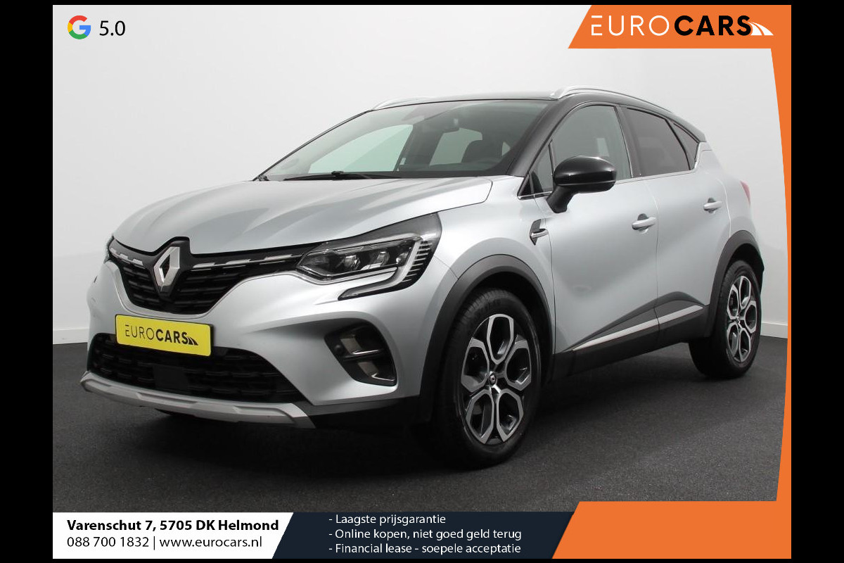 Renault Captur 1.3 TCe 140pk Automaat Intens Renault Captur 1.3 TCe 140 Intens | Achteruitrijcamera | Verwarmde voorstoelen | Climate control | Lane assist | LED | Navigatie | Stuurverwarming | Parkeersensoren | Cruise control | Apple Carplay/ Andriod auto