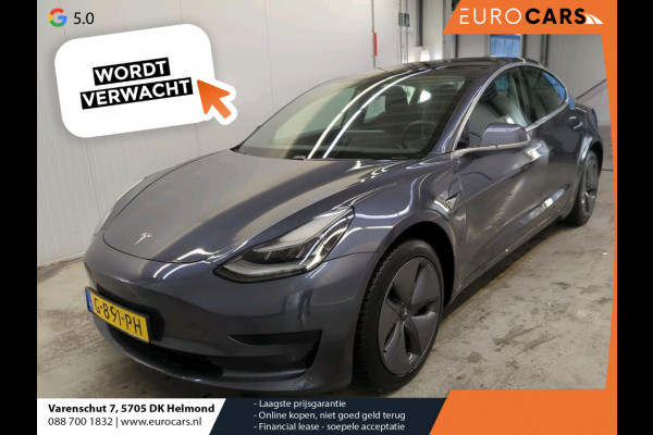 Tesla Model 3 Standard RWD Plus 60 kWh Panoramadak Navigatie Autopilot Ledverlichting Climate Control