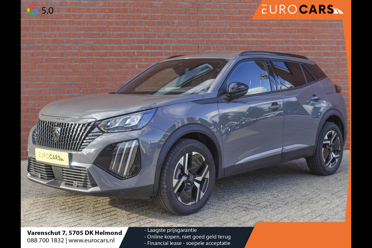 Peugeot 2008 1.2 PureTech 130pk Automaat Allure Navigatie Apple Carplay/Android Auto 360 camera Parkeersensoren Blind Spot Assist Adaptive Cruise Control Stoelverwarming Getinte ramen Climate Control