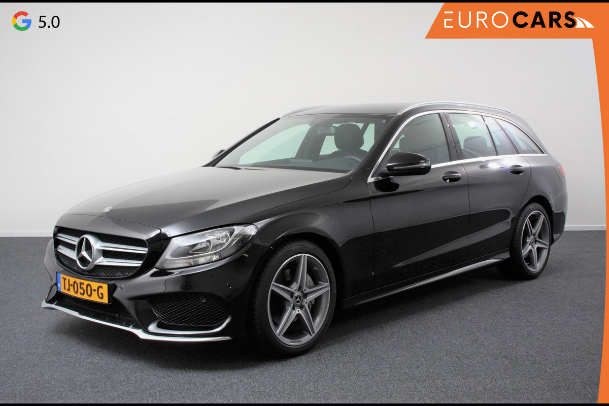 Mercedes-Benz C-Klasse Estate 180 AMG Sport Edition Navigatie Parkeersensoren Cruise Control Stoelverwarming Leder