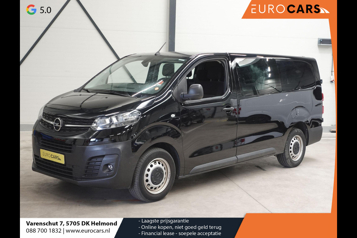 Opel Vivaro 1.5 CDTI L3H1 Edition Dubbele Cabine Airco Navi Bluetooth Parkeersensoren Camera Trekhaak