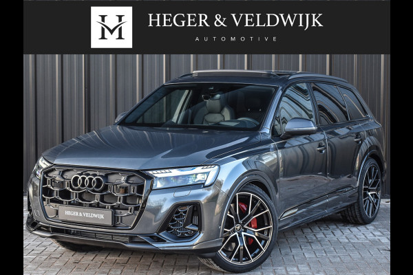 Audi Q7 60 TFSI e QUATTRO PRO LINE S COMPETITION | 5 JAAR GARANTIE | PANORAMADAK | LUCHTVERING | 4 WHEEL STEERING | HEAD UP | S-SEATS |