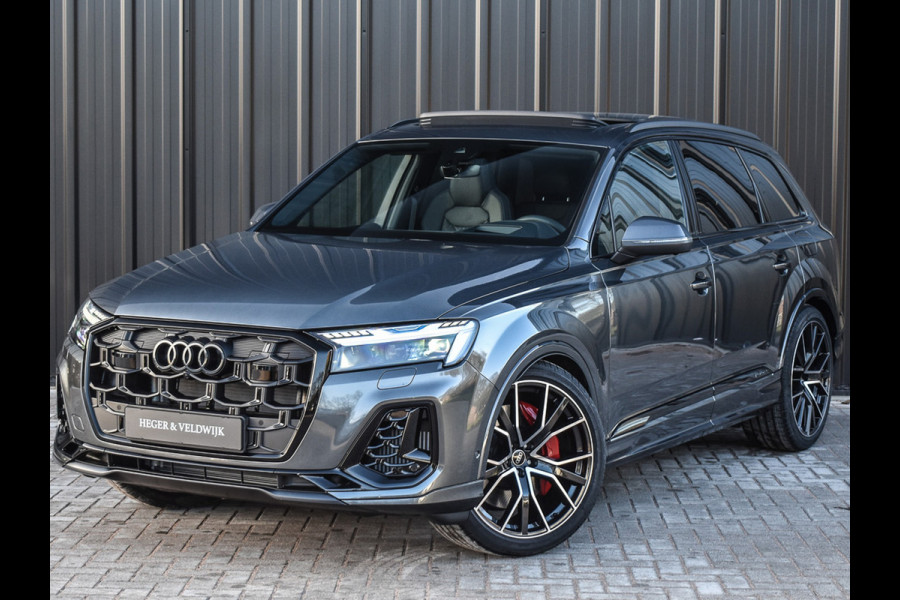 Audi Q7 60 TFSI e QUATTRO PRO LINE S COMPETITION | 5 JAAR GARANTIE | PANORAMADAK | LUCHTVERING | 4 WHEEL STEERING | HEAD UP | S-SEATS |