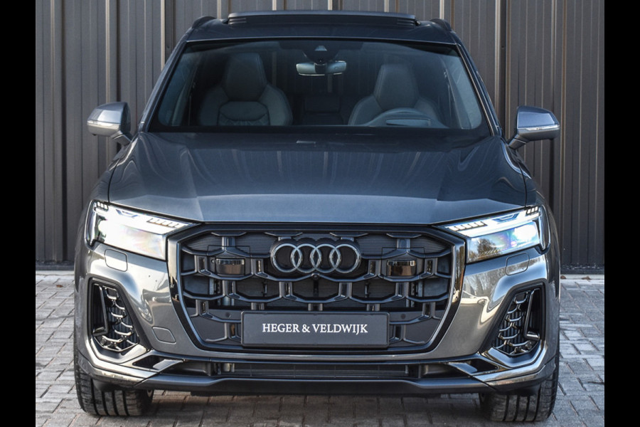 Audi Q7 60 TFSI e QUATTRO PRO LINE S COMPETITION | 5 JAAR GARANTIE | PANORAMADAK | LUCHTVERING | 4 WHEEL STEERING | HEAD UP | S-SEATS |