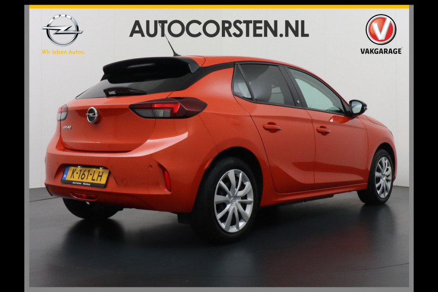 Opel CORSA-E 50kWh Edition 5Drs Apple Carplay Android Auto Navi DAB Keyless Cruise Control Ecc Privacy Glas Pdc Regensensor Bluetooth Regen-Lichtsensor Spoorassistent Connected ESP ABS 100% Dealeronderhouden 1ste Eigenaar