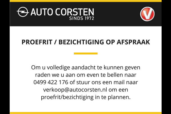 Opel CORSA-E 50kWh Edition 5Drs Apple Carplay Android Auto Navi DAB Keyless Cruise Control Ecc Privacy Glas Pdc Regensensor Bluetooth Regen-Lichtsensor Spoorassistent Connected ESP ABS 100% Dealeronderhouden 1ste Eigenaar