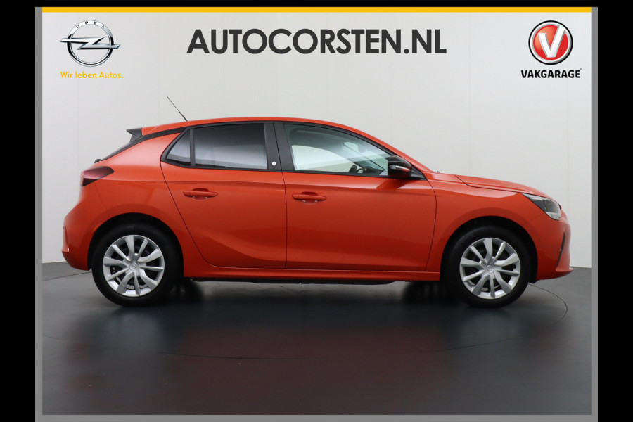 Opel CORSA-E 50kWh Edition 5Drs Apple Carplay Android Auto Navi DAB Keyless Cruise Control Ecc Privacy Glas Pdc Regensensor Bluetooth Regen-Lichtsensor Spoorassistent Connected ESP ABS 100% Dealeronderhouden 1ste Eigenaar