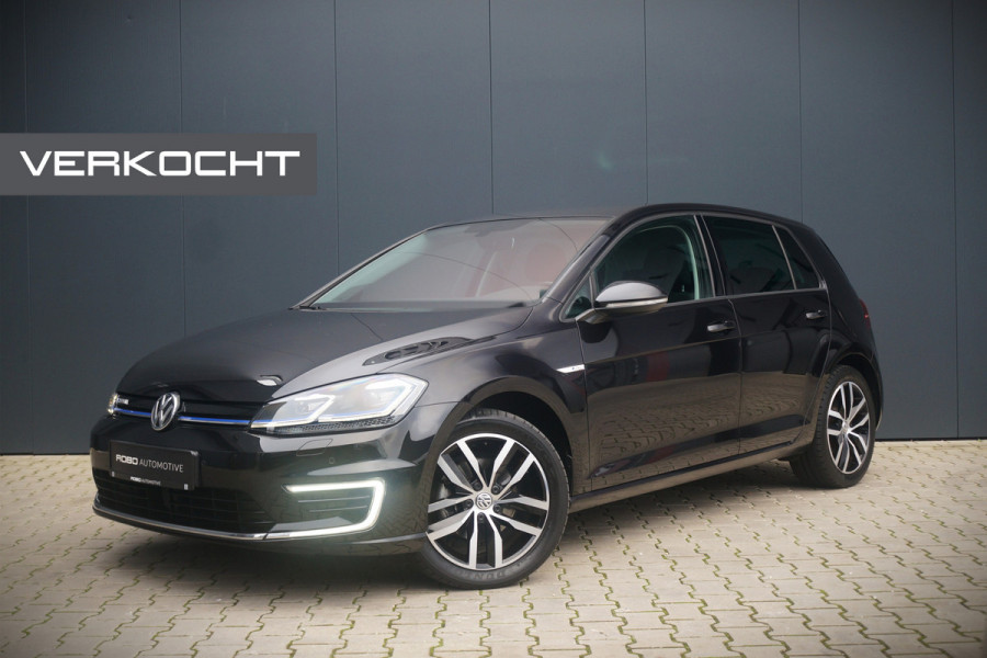 Volkswagen e-Golf e-Golf | Virtual | Dynaudio | Camera | Warmtepomp | NAP | Stoelverwarming | LED | Ambience Verlichting | BTW | Adaptive Cruise Control | LM. Velgen | Climate Control | Navigatie | PDC |