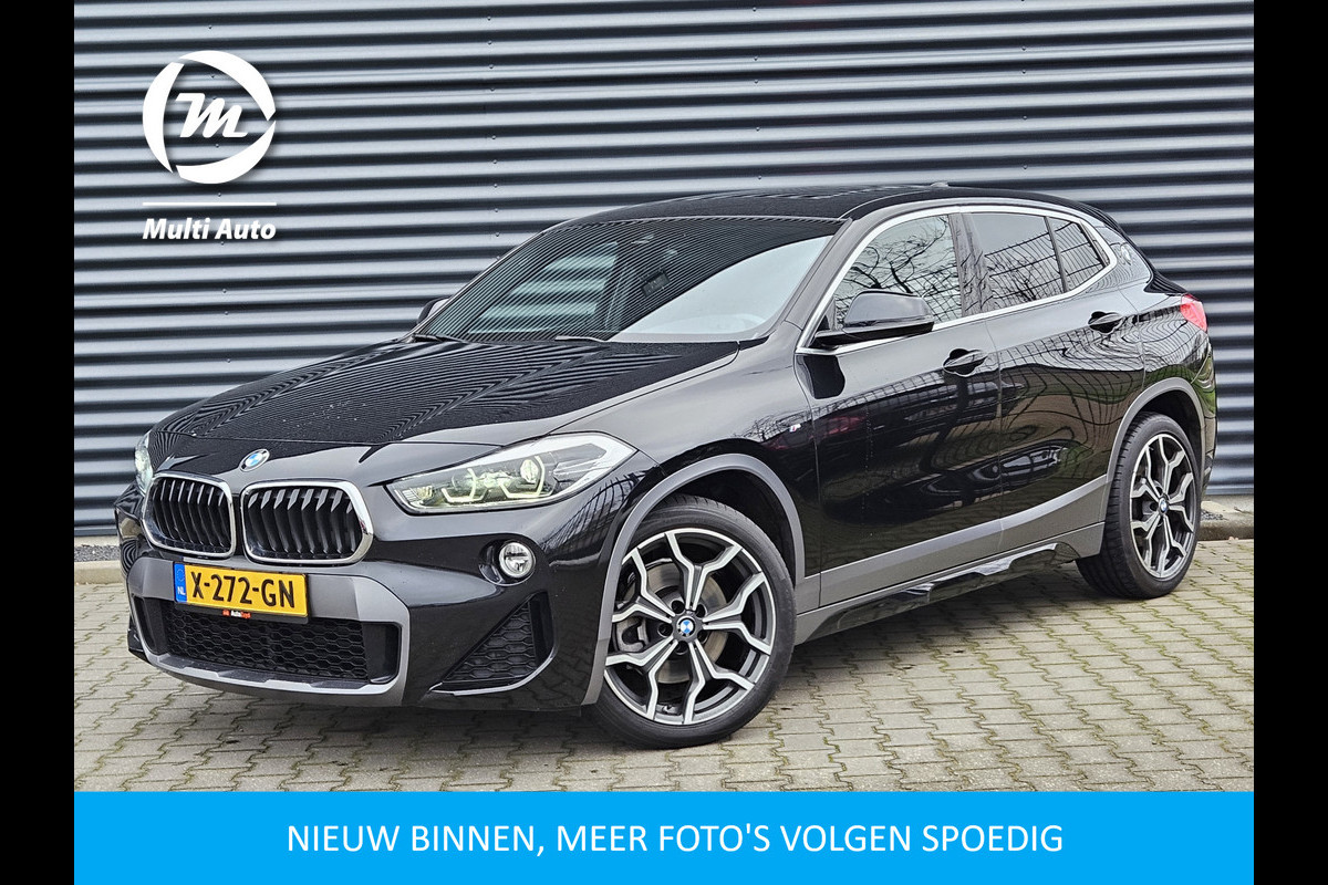 BMW X2 sDrive20i M Sport 192pk Dealer O.H | Panodak | Apple Carplay | Sfeerverlichting | Lederen Sportstoelen | 19"L.M | El. Achterklep |