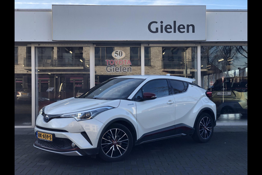 Toyota C-HR 1.8 Hybrid Premium | JBL, Navigatie, Blind Spot, Stoel + Stuurverwarming, Parkeersensoren, Half leer, Zeer compleet!