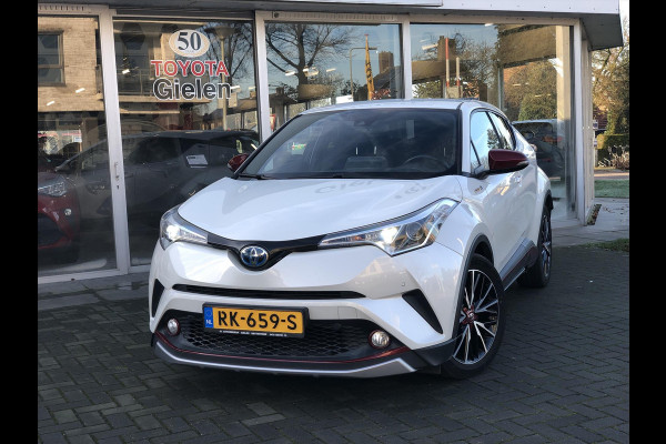 Toyota C-HR 1.8 Hybrid Premium | JBL, Navigatie, Blind Spot, Stoel + Stuurverwarming, Parkeersensoren, Half leer, Zeer compleet!