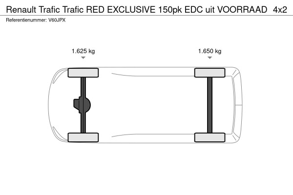 Renault Trafic Trafic RED EXCLUSIVE 150pk EDC uit VOORRAAD