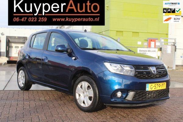 Dacia Sandero 0.9 TCe Laureate UNIEK LAGE KM NAP 1E EIG, MULTI MEDIA AIRCO PARKEERSENSOREN