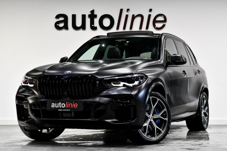 BMW X5 XDrive45e M-Sport. Aero, Luchtv, Pano, 360, HUD, ACC, Keyless, Trekhaak, H/K, Leder, Sfeer, 21'' CarPlay!