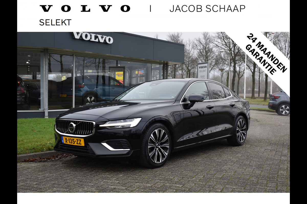 Volvo S60 Recharge T6 350PK Automaat AWD Ultimate Bright | Stoelmassage/ventilatie | B&W Audio | 360° Camera | Trekhaak |