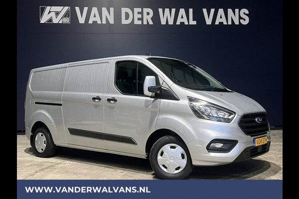 Ford Transit Custom 2.0 TDCI 131pk **BPM VRIJ voor de Ondernemer** L2H1 Euro6 Airco | Navigatie | LED | Cruisecontrol | Trekhaak Android Auto, Verwarmde voorruit, Parkeersensoren, Bijrijdersbank