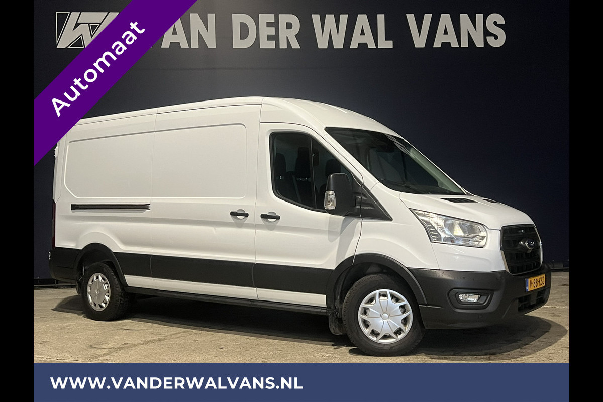 Ford Transit 2.0 TDCI 131pk Automaat **BPM VRIJ voor de Ondernemer** L3H2 Euro6 Airco | Cruisecontrol | Verwarmde voorruit Parkeersensoren, Bijrijdersbank