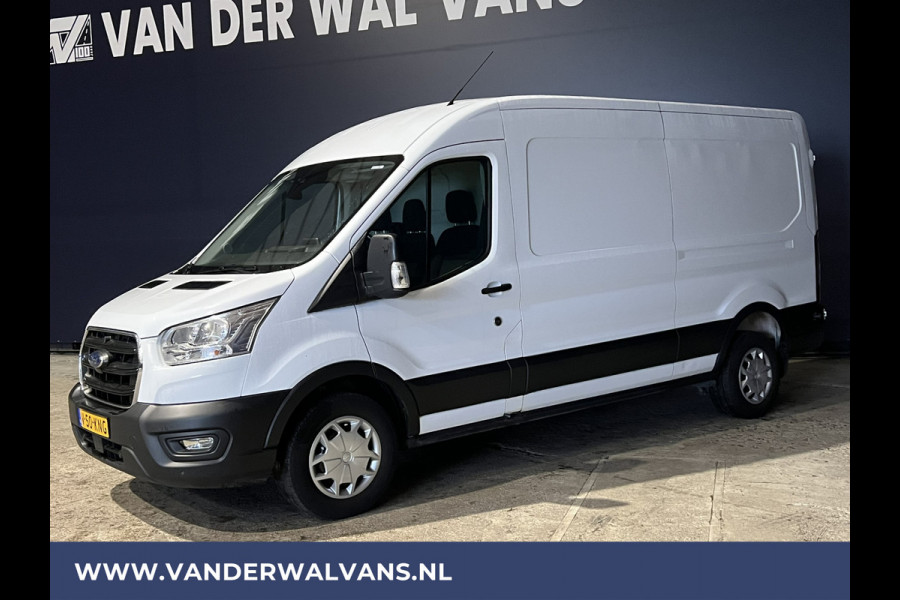 Ford Transit 2.0 TDCI 131pk **BPM VRIJ voor de Ondernemer** L3H2 Euro6 Airco | Camera | Navigatie | Cruisecontrol Apple Carplay, Android Auto, Verwarmde voorruit, Stoelverwarming, Parkeersensoren, Bijrijdersbank