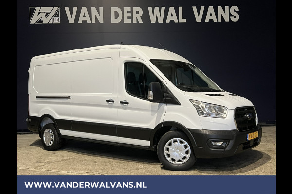 Ford Transit 2.0 TDCI 131pk **BPM VRIJ voor de Ondernemer** L3H2 Euro6 Airco | Camera | Navigatie | Apple Carplay Android Auto, Cruisecontrol, Verwarmde voorruit, Stoelverwarming, Parkeersensoren, Bijrijdersbank