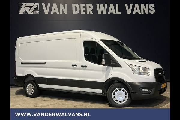 Ford Transit 2.0 TDCI 131pk **BPM VRIJ voor de Ondernemer** L3H2 Euro6 Airco | Camera | Navigatie | Apple Carplay Android Auto, Cruisecontrol, Stoelverwarming, Verwarmde voorruit, Parkeersensoren, Bijrijdersbank