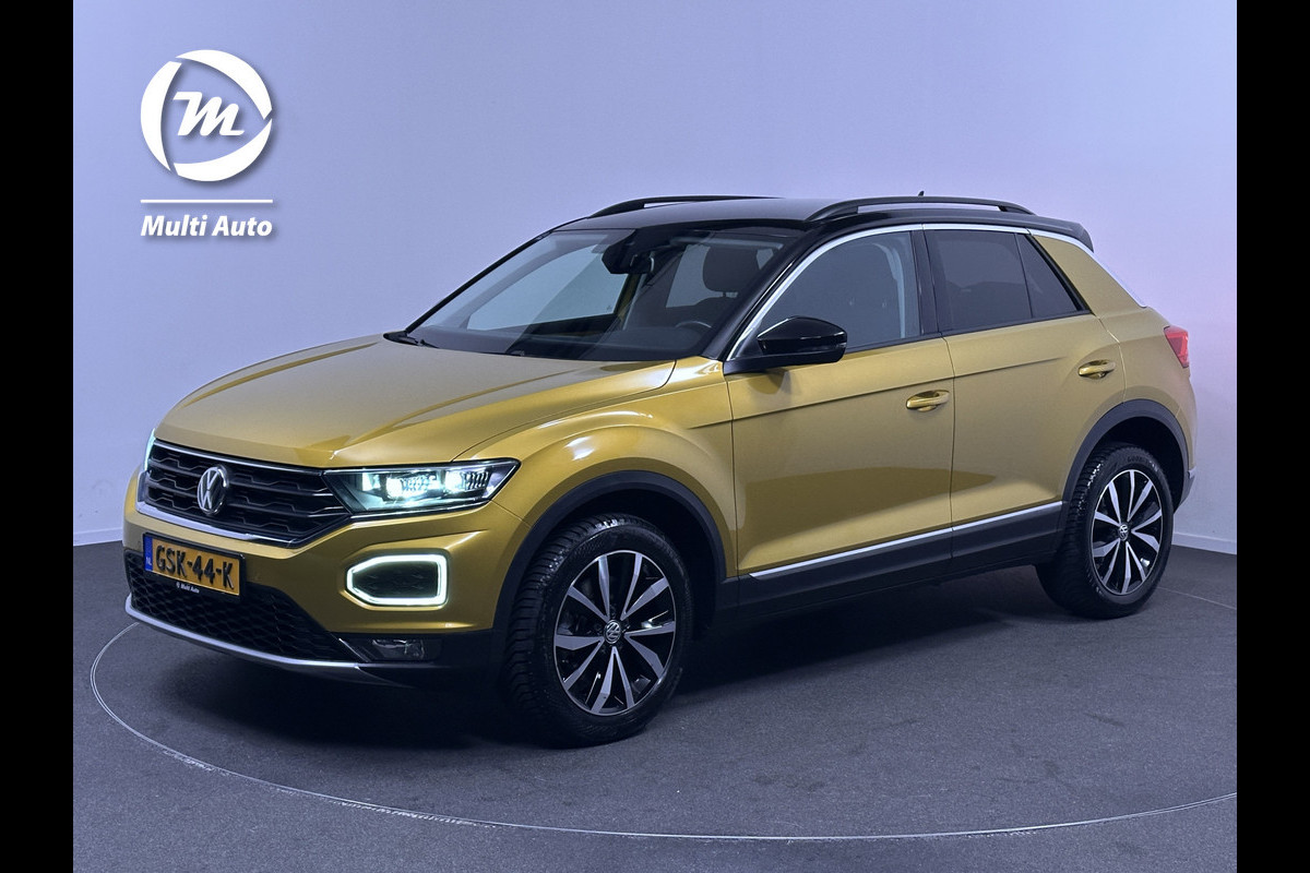 Volkswagen T-Roc 1.5 TSI Style 150pk DSG Dealer O.H | Adaptive Cruise | Navi | Stoel /Stuur Verwarming | Laneassist | 17"L.M |