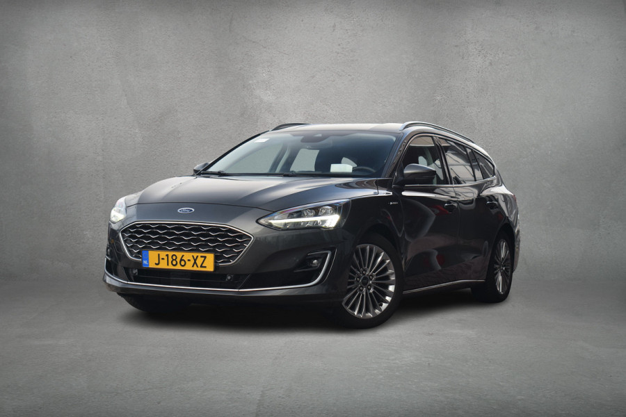 Ford FOCUS Wagon 1.0 EcoBoost Hybrid Vignale | Trekhaak | HUD | Leer |  Stuur- en Stoelverw.