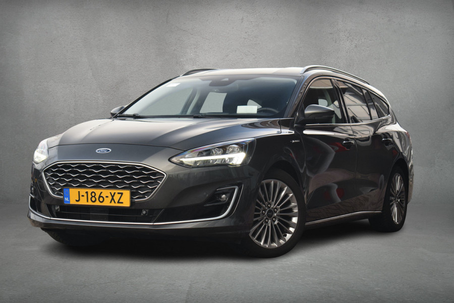 Ford FOCUS Wagon 1.0 EcoBoost Hybrid Vignale | Trekhaak | HUD | Leer |  Stuur- en Stoelverw.