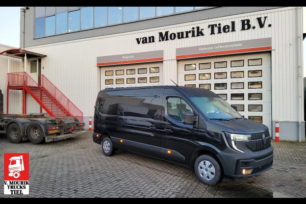 Renault Master 150.35 EURO 6 L3H2 GESLOTEN ZWART METALLIC - 2x ZIJSCHUIFDEUR V-10-KNG