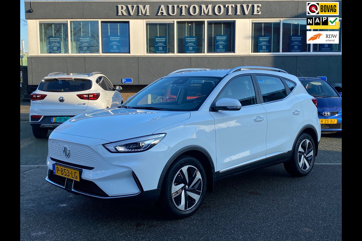 MG ZS EV Standard Range Comfort 50 kWh VAN 22.900 VOOR 19.877 EINDEJAARSVOORDEEL 3.023,- | ORIG. NL. NAP KM. | DEALER ONDERHOUDEN