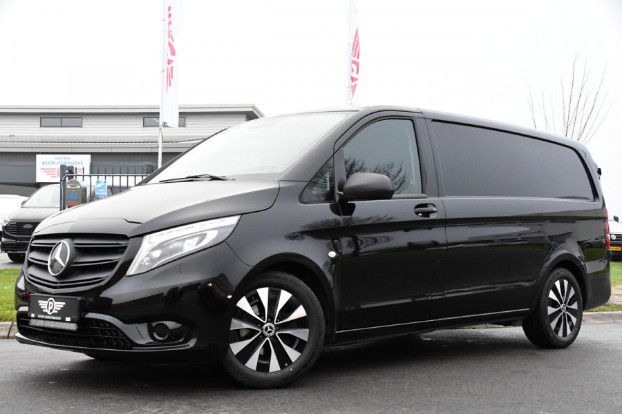 Mercedes-Benz Vito 116 CDI Lang Black Edition Adaptieve Cruise, Camera, Carplay, LED, Standkachel, Automaat, 164PK, UNIEK!