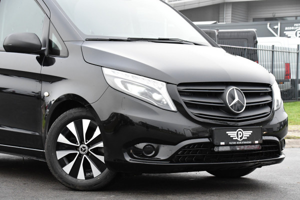 Mercedes-Benz Vito 116 CDI Lang Black Edition Adaptieve Cruise, Camera, Carplay, LED, Standkachel, Automaat, 164PK, UNIEK!