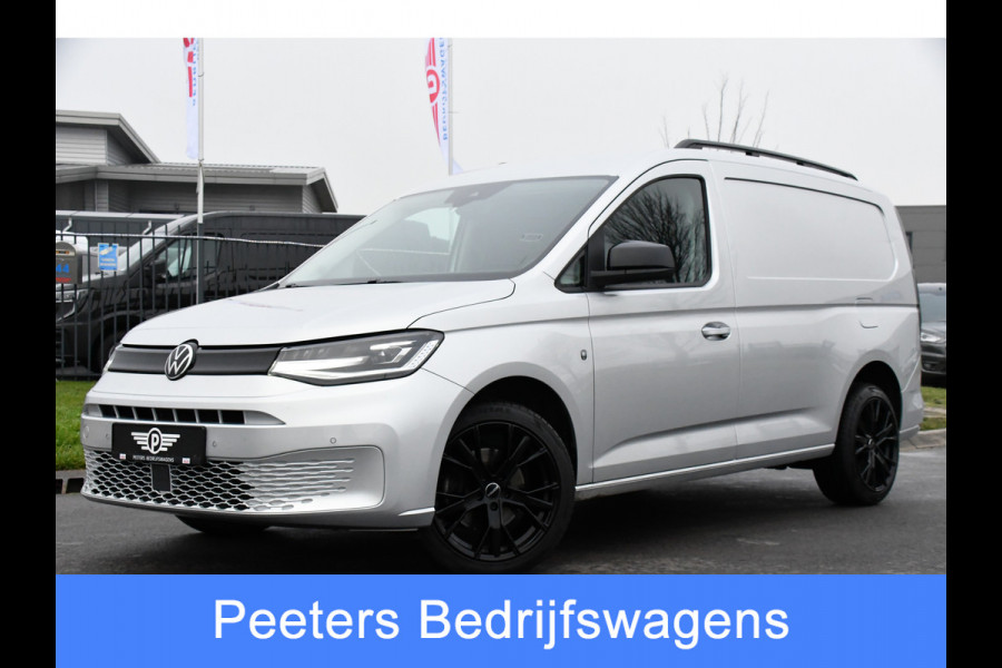 Volkswagen Caddy Cargo Maxi 2.0 TDI Exclusive PB Edition Virtual, Adaptieve Cruise, Sensoren, Automaat, Carplay, 122PK, Trekhaak, Multimedia, Stoelverwarming, UNIEK!