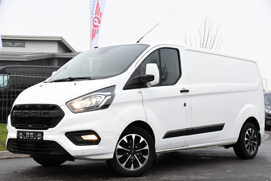 Ford Transit Custom 320 2.0 TDCI L2H1 PB Edition Adaptieve Cruise, Camera, Carplay, 130PK, Sensoren, Automaat, UNIEK!