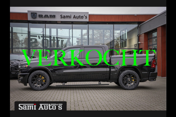 Dodge Ram PREMIUM NIGHT 2025 | BOM VOL + 14.4 INCH SCHERM | LUCHTVERING | HUD | HURRICAN 420PK 636 Nm | PRIJS MET LPG EN COVER EN GARANTIE DUBBELE CABINE | PICK UP | 5 PERSOONS | DC | GRIJSKENTEKEN | VOORRAAD NR 2231 - 4946