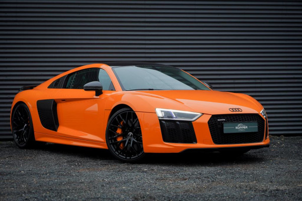 Audi R8 5.2 FSI quattro Plus Akrapovic / Keramisch / B&O / Carbon / Glut Orange