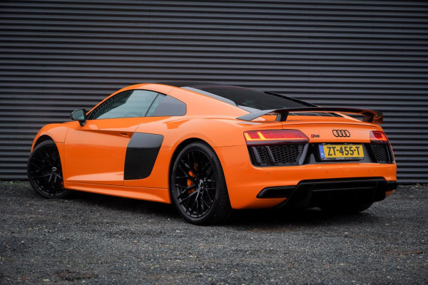 Audi R8 5.2 FSI quattro Plus Akrapovic / Keramisch / B&O / Carbon / Glut Orange